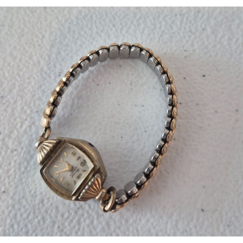 Vintage Art Deco Ladies Watch/FOR OARTS ONLY/ missing winding crown
